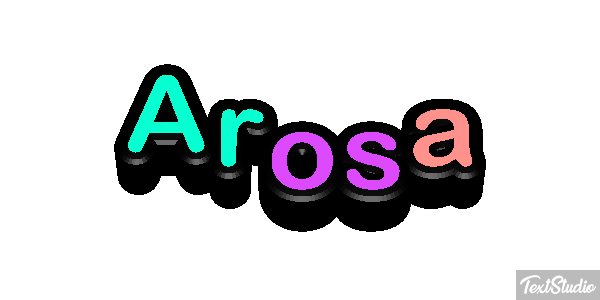 Arosa Effetto testo