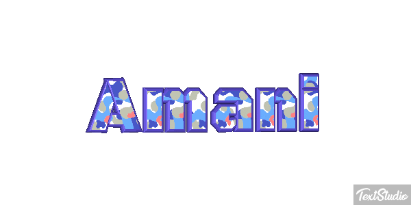 Amani Text effect