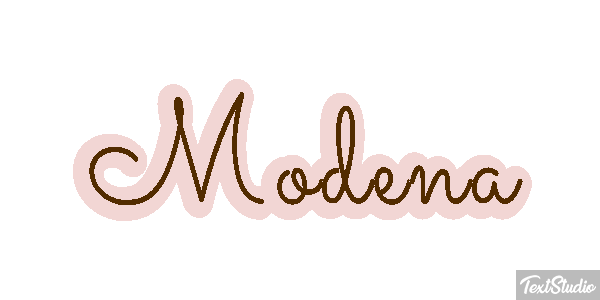 Modena Текстовый эффект