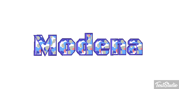 Modena Текстовый эффект