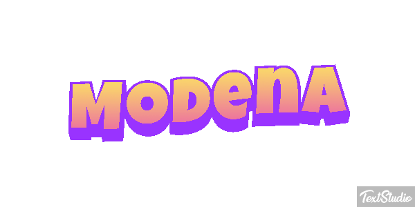 Modena Текстовый эффект