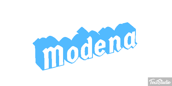 Modena Текстовый эффект