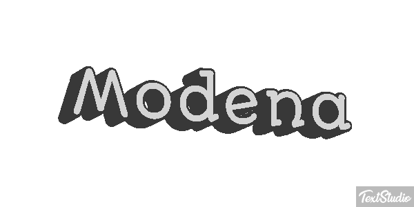 Modena Текстовый эффект