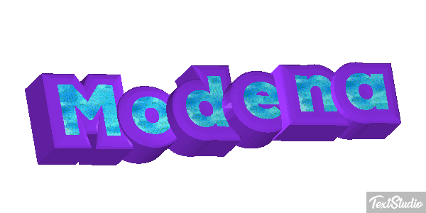 Modena Текстовый эффект