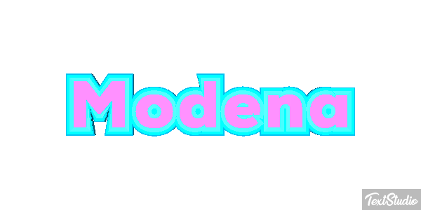 Modena Текстовый эффект