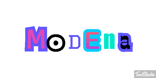 Modena Текстовый эффект