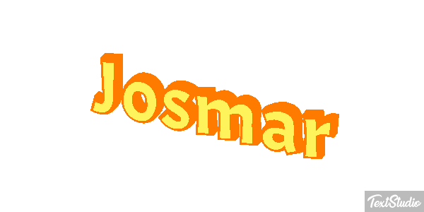 Josmar Efecto de texto
