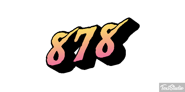 878 テキスト効果