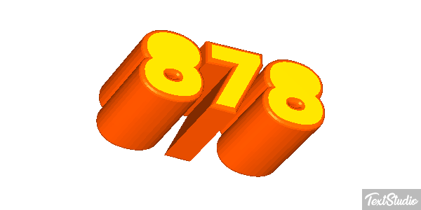 878 テキスト効果