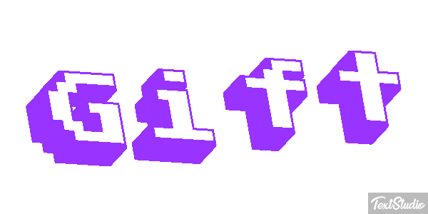 Gift Efeito do texto
