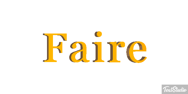 Faire Metin efekti