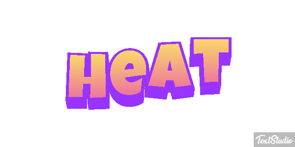 Heat Текстовый эффект