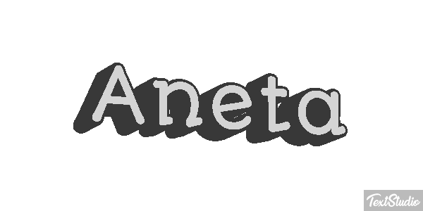 Aneta Efekt tekstowy