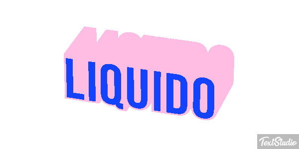 Líquido Efecto de texto