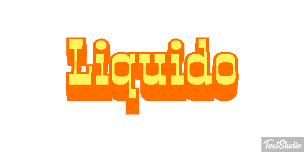 Líquido Efecto de texto