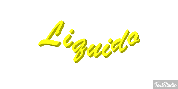 Líquido Efecto de texto