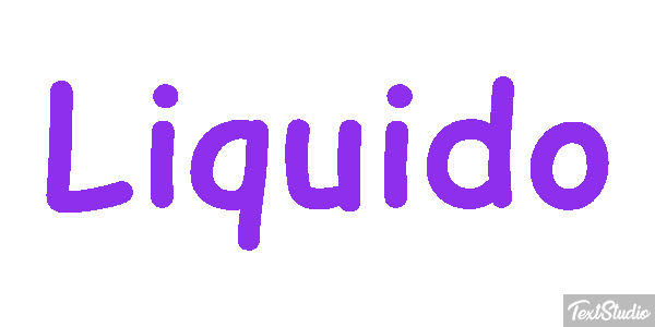 Líquido Efecto de texto