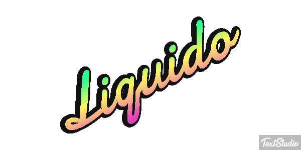 Líquido Efecto de texto