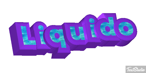 Líquido Efecto de texto