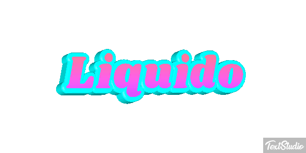 Líquido Efecto de texto