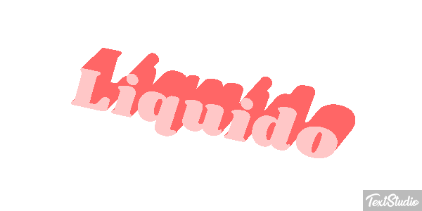 Líquido Efecto de texto