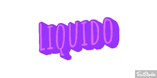 Líquido Efecto de texto