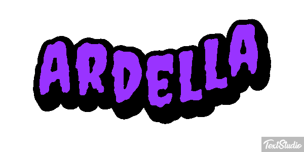 Ardella Text effect