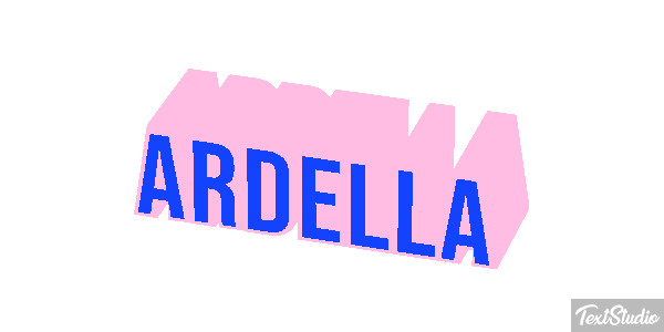 Ardella Text effect