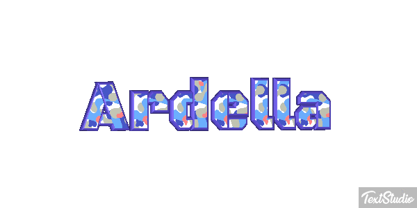 Ardella Text effect