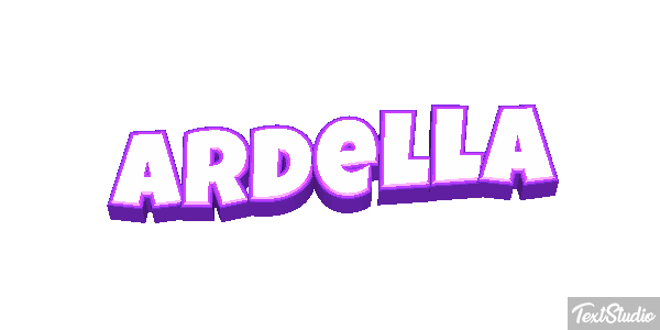 Ardella Text effect