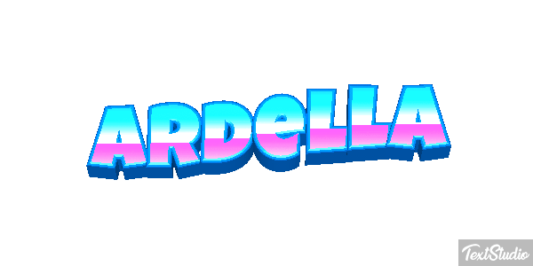 Ardella Text effect