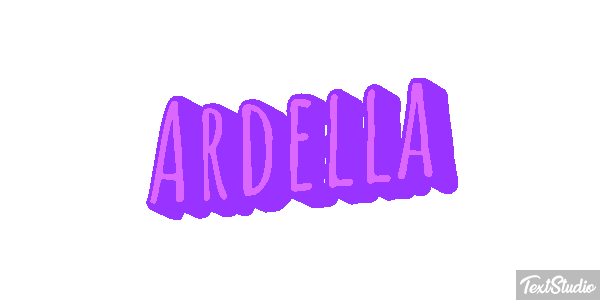 Ardella Text effect