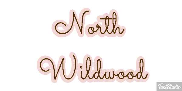 North Wildwood Effetto testo