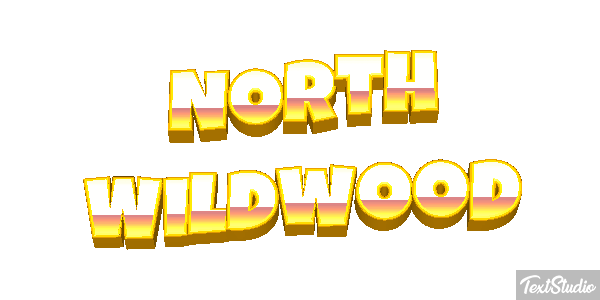 North Wildwood Effetto testo