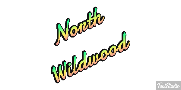 North Wildwood Effetto testo