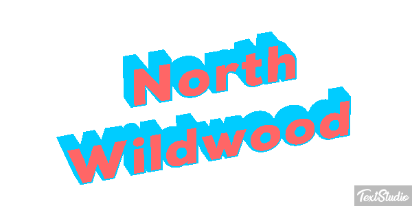 North Wildwood Effetto testo