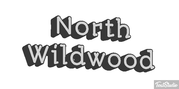 North Wildwood Effetto testo