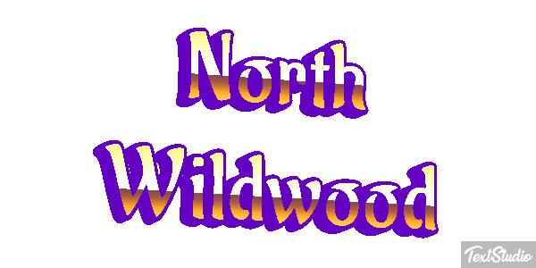 North Wildwood Effetto testo