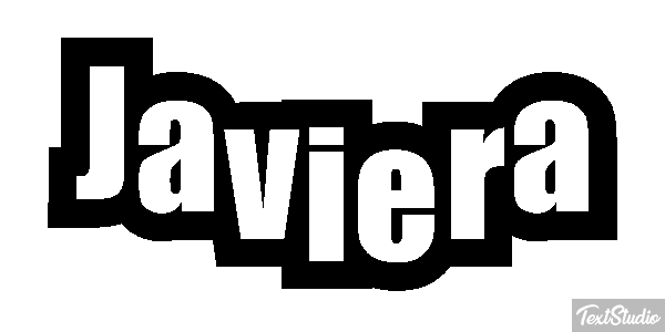 Javiera Effet de texte