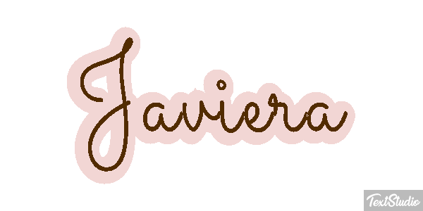 Javiera Effet de texte