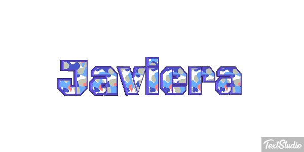 Javiera Effet de texte
