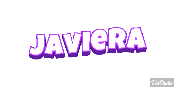 Javiera Effet de texte