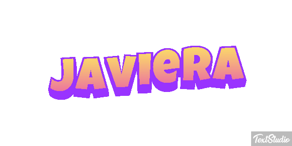Javiera Effet de texte