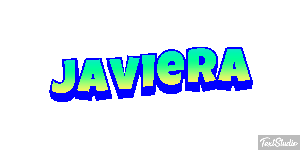 Javiera Effet de texte