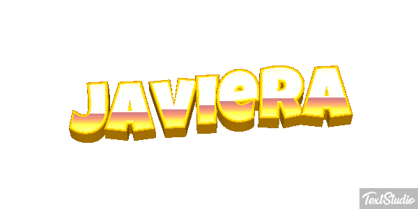 Javiera Effet de texte