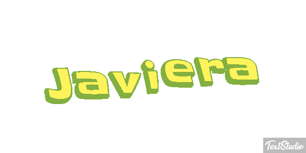 Javiera Effet de texte