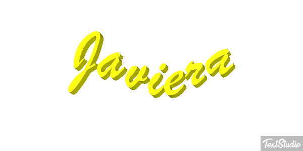 Javiera Effet de texte