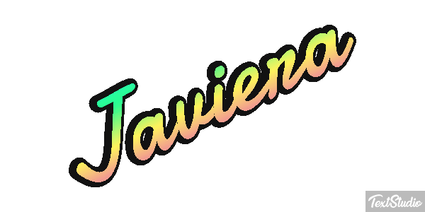 Javiera Effet de texte