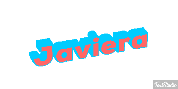 Javiera Effet de texte