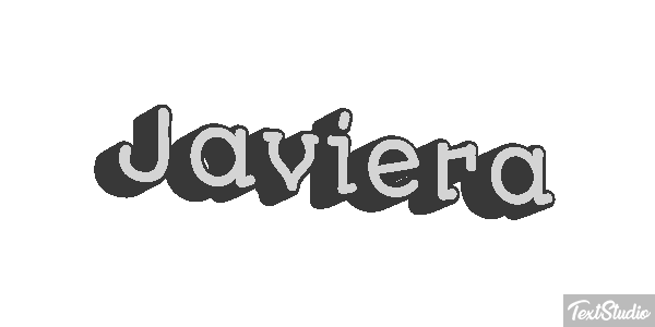 Javiera Effet de texte